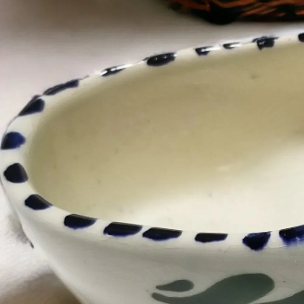 Rare Delft Colorful Clog #102 Hand Painted Holland Scene/Signed Ceramic Shoe - Picture 8 of 10